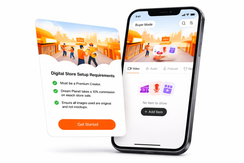 Digital Store mobile experience