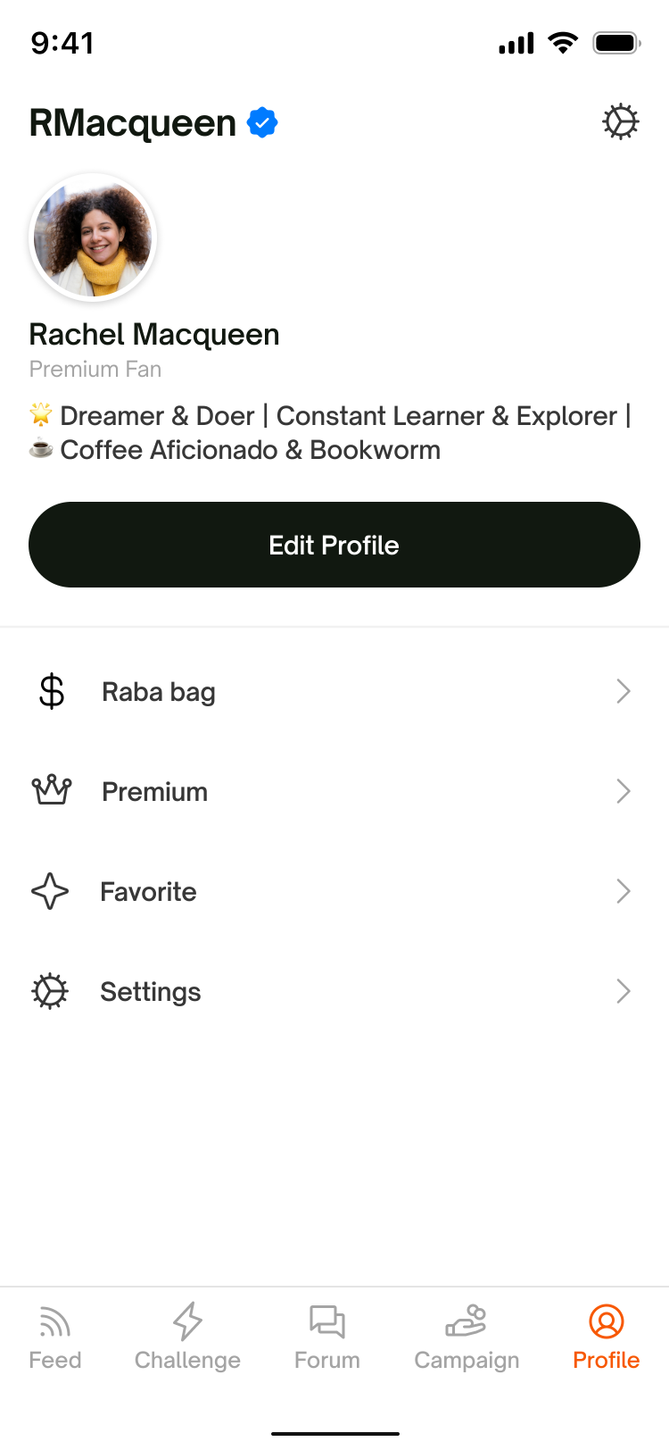 Forum product experience